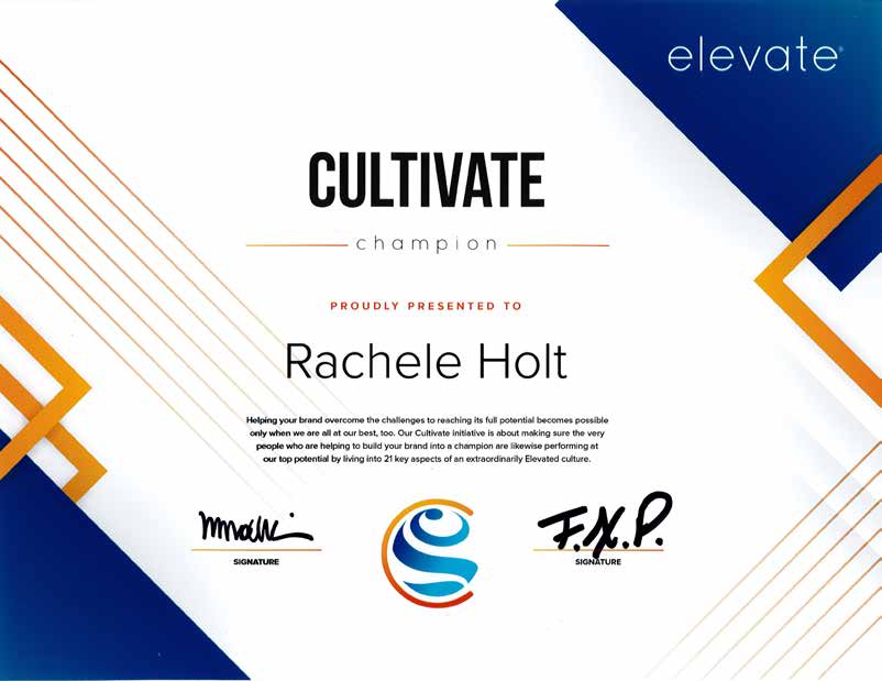 Cultivate Champion Award — Show Grit