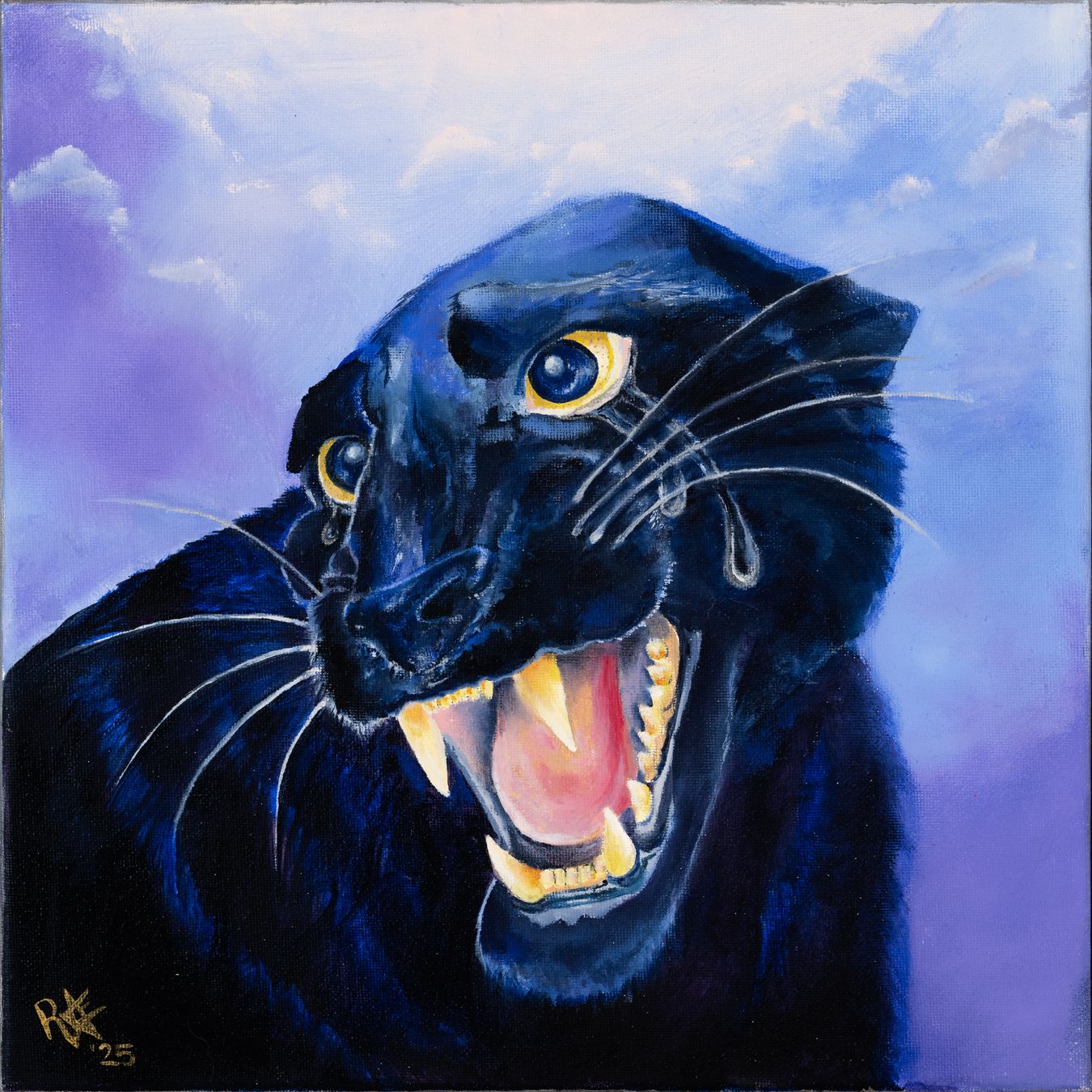 Omnia Romæ venalia sunt — Roaring Black Panther