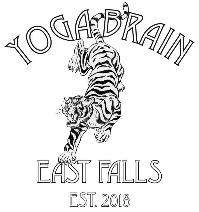 Yoga Brain Tiger T-shirt Design